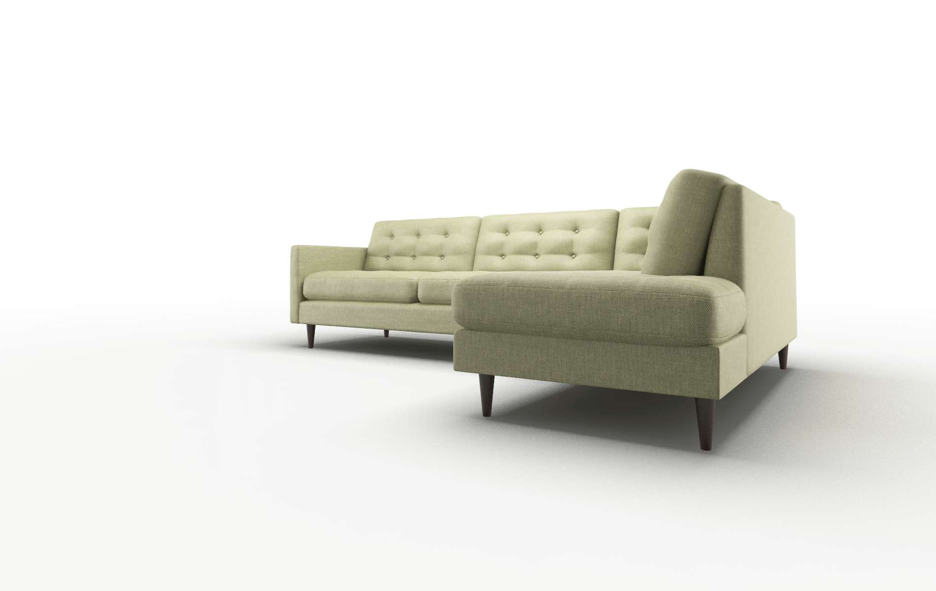 Oslo Rocket Evergreen Panel espresso legs 4