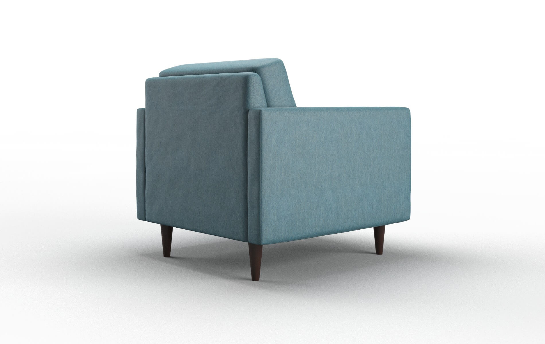 Oslo Royale Electric_blue Chair espresso legs 5