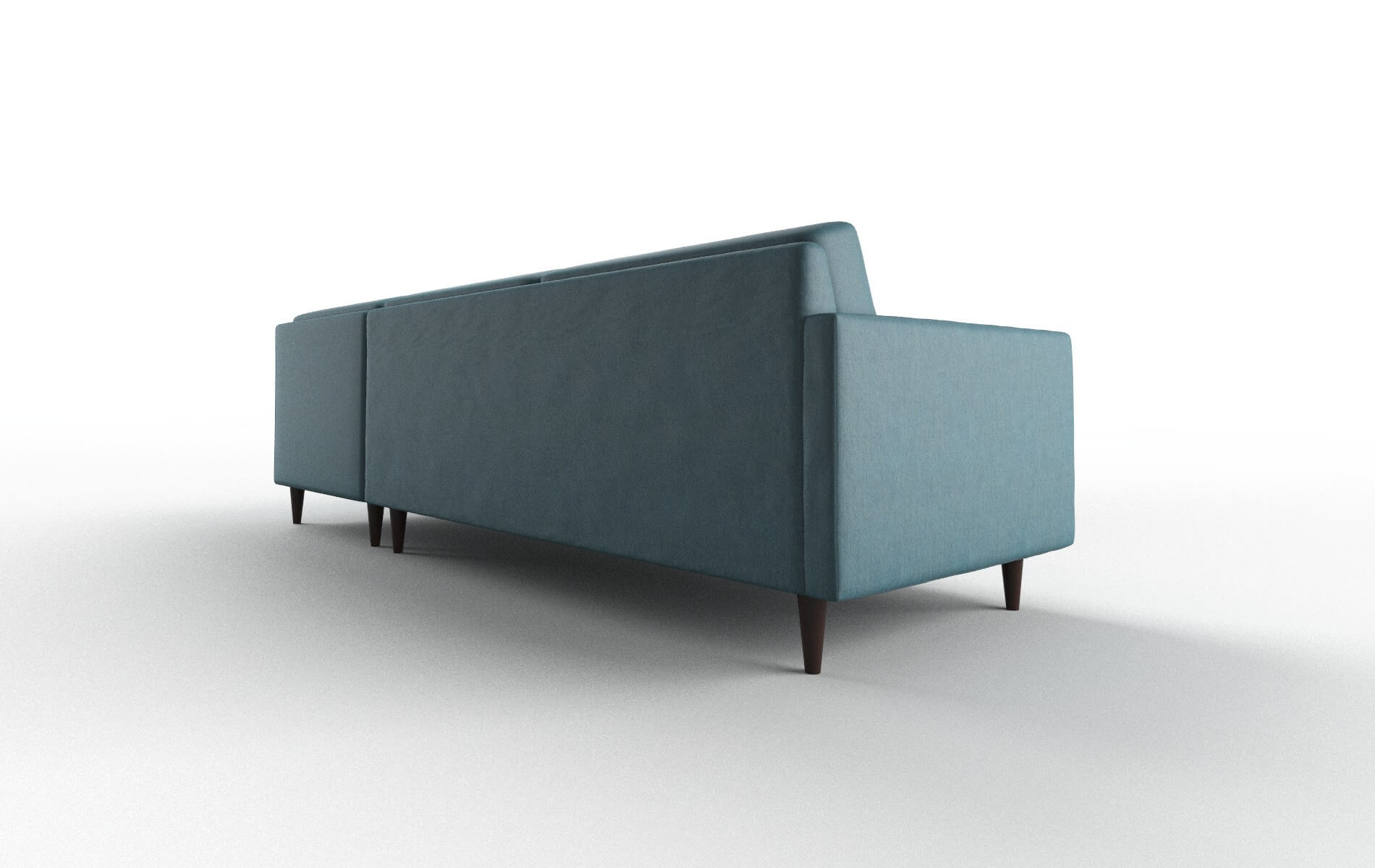 Oslo Royale Electric_blue Panel espresso legs 5