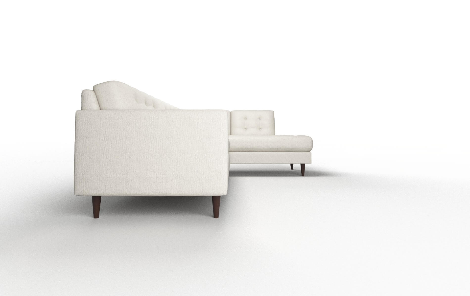Oslo Sasha Linen Panel espresso legs 3