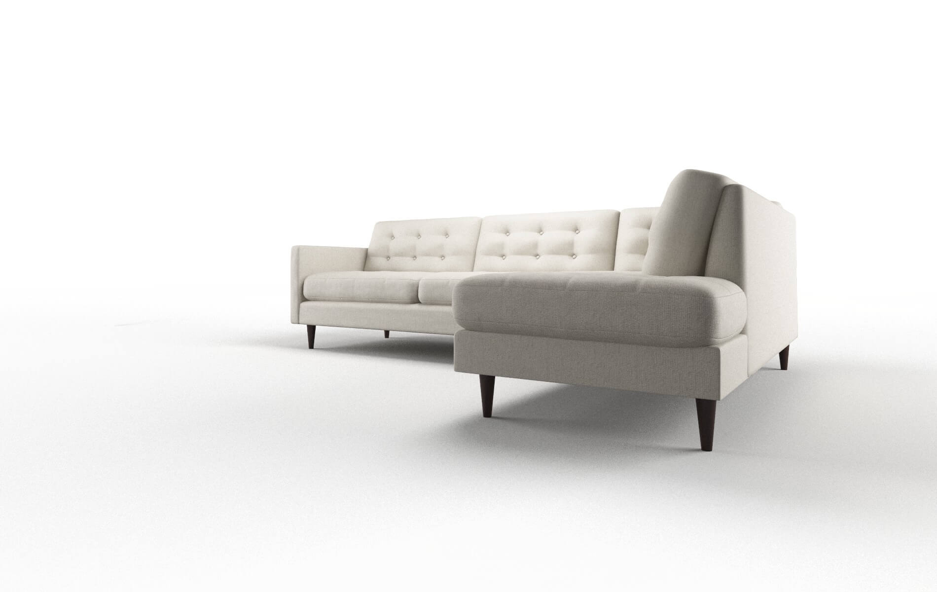 Oslo Sasha Linen Panel espresso legs 4