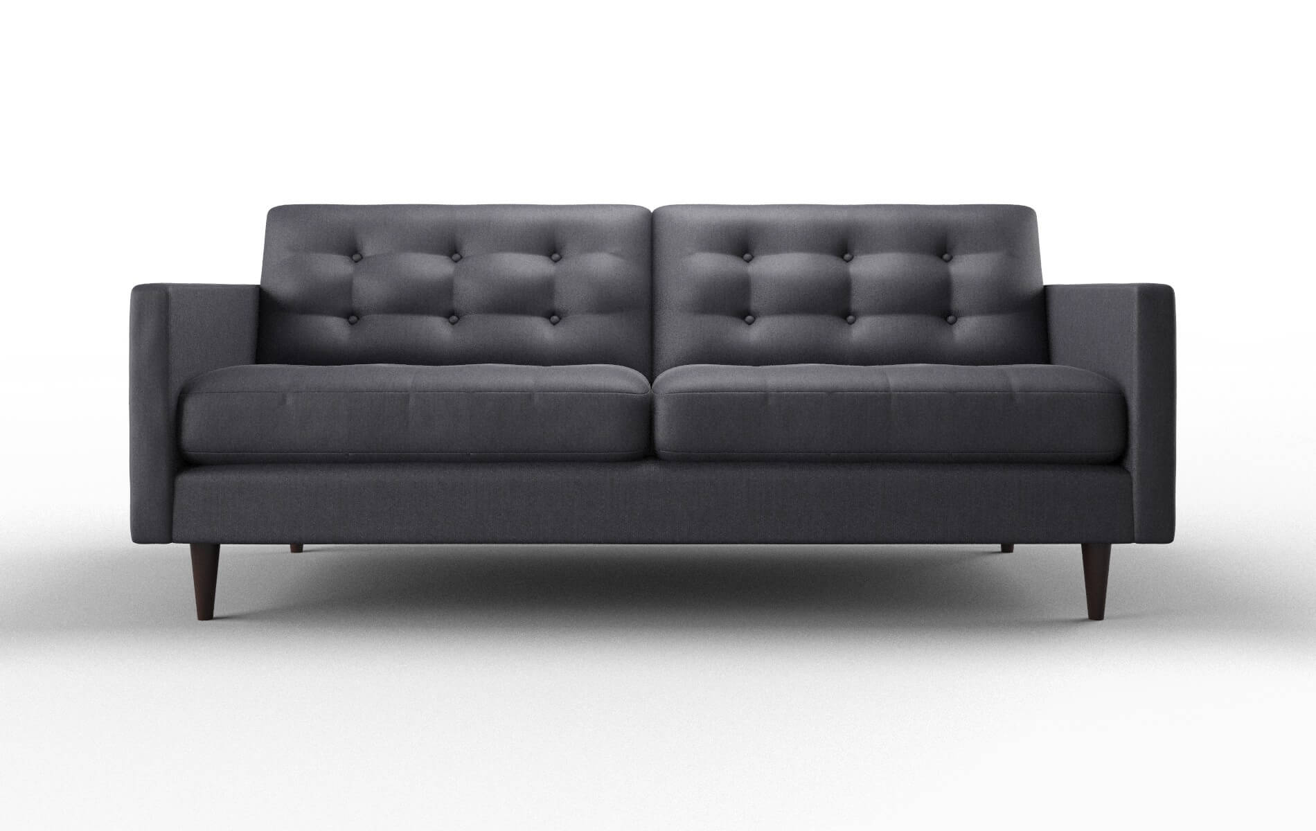 Oslo Sasha Navy Sofa espresso legs 1