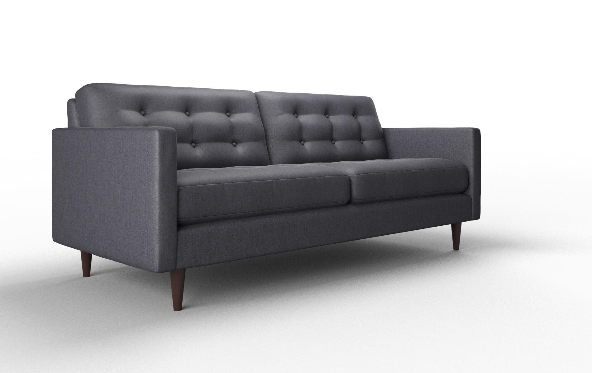 Oslo Sasha Navy Sofa espresso legs 2