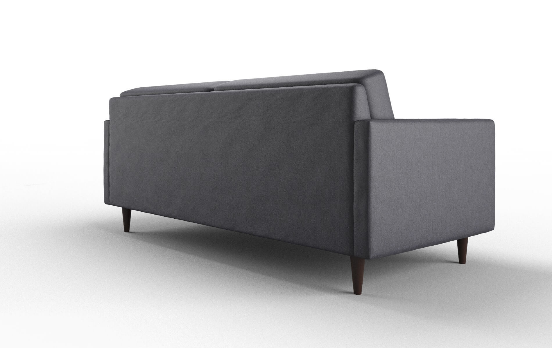 Oslo Sasha Navy Sofa espresso legs 5