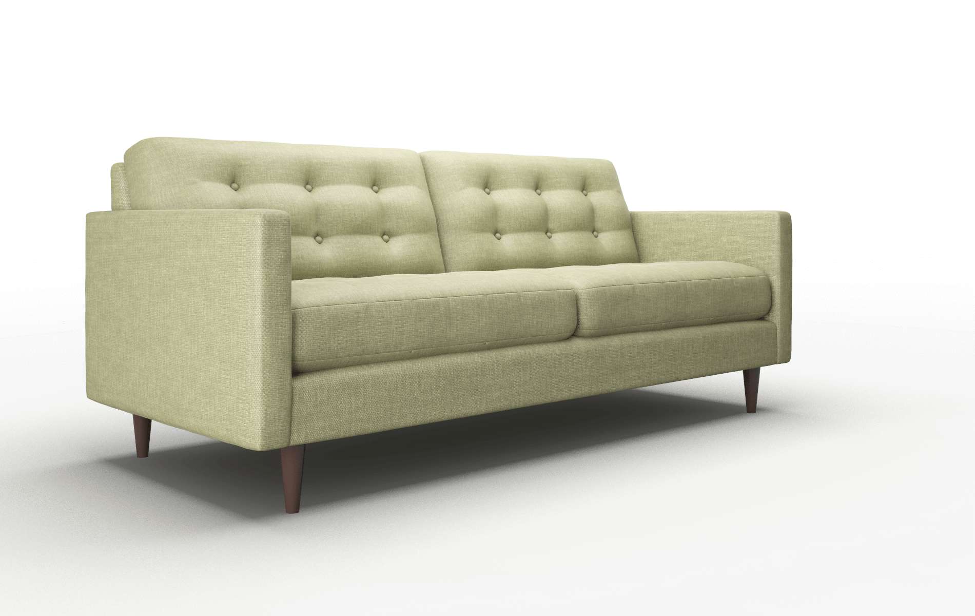 Oslo Simplex Sour_apple Sofa espresso legs 2