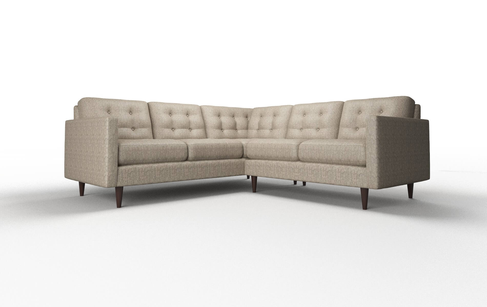 Oslo Solifestyle 51 Sectional espresso legs 1