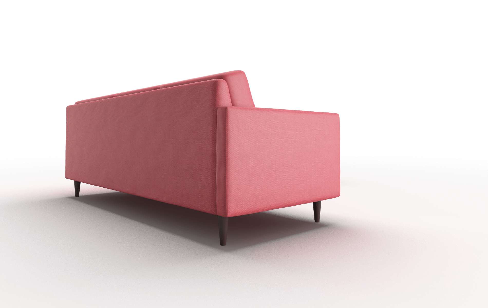 Oslo Sorrento Berry Sectional espresso legs 3