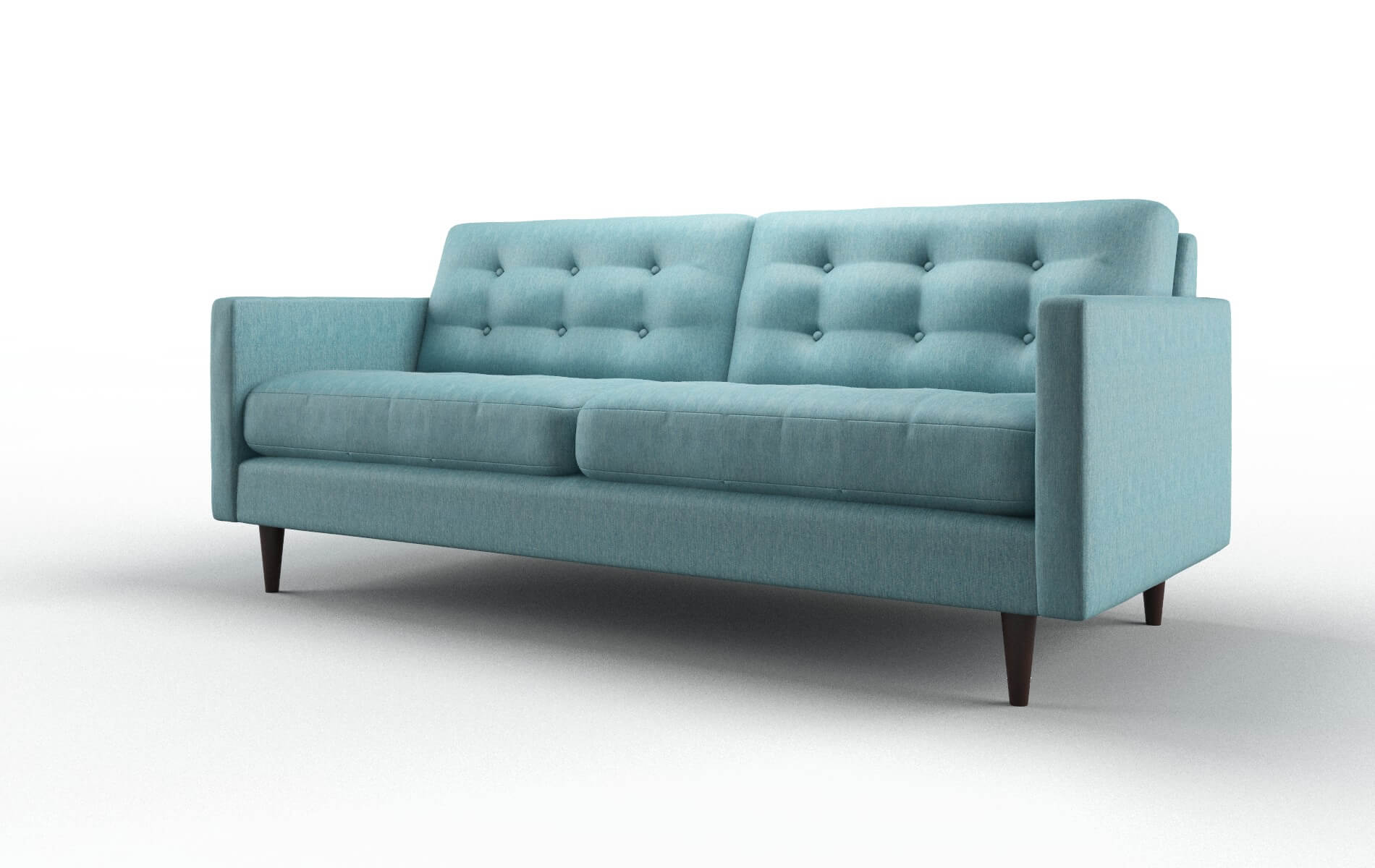 Oslo Sorrento Denim Sofa espresso legs 4