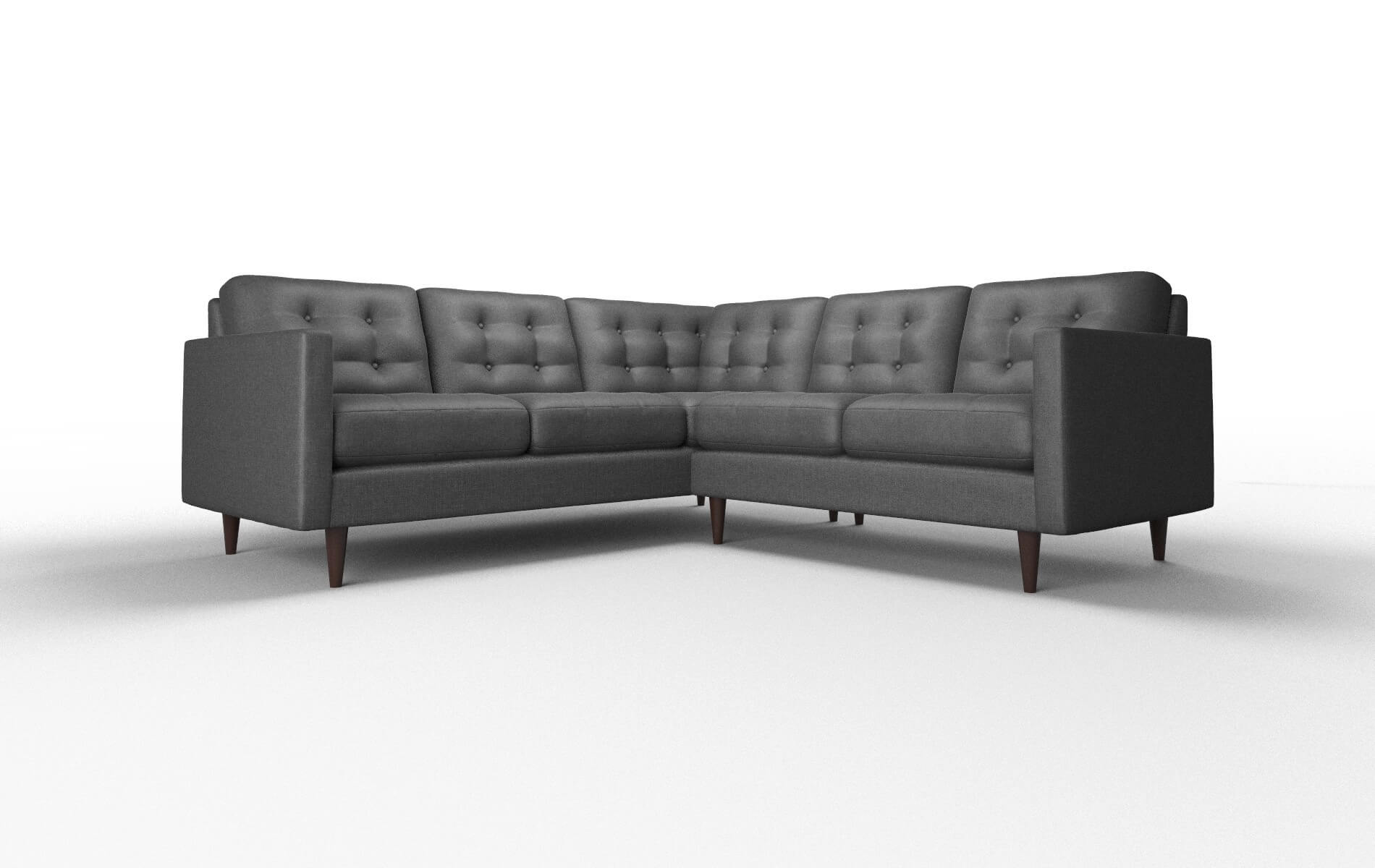 Oslo Sosoftness 54 Sectional espresso legs 1