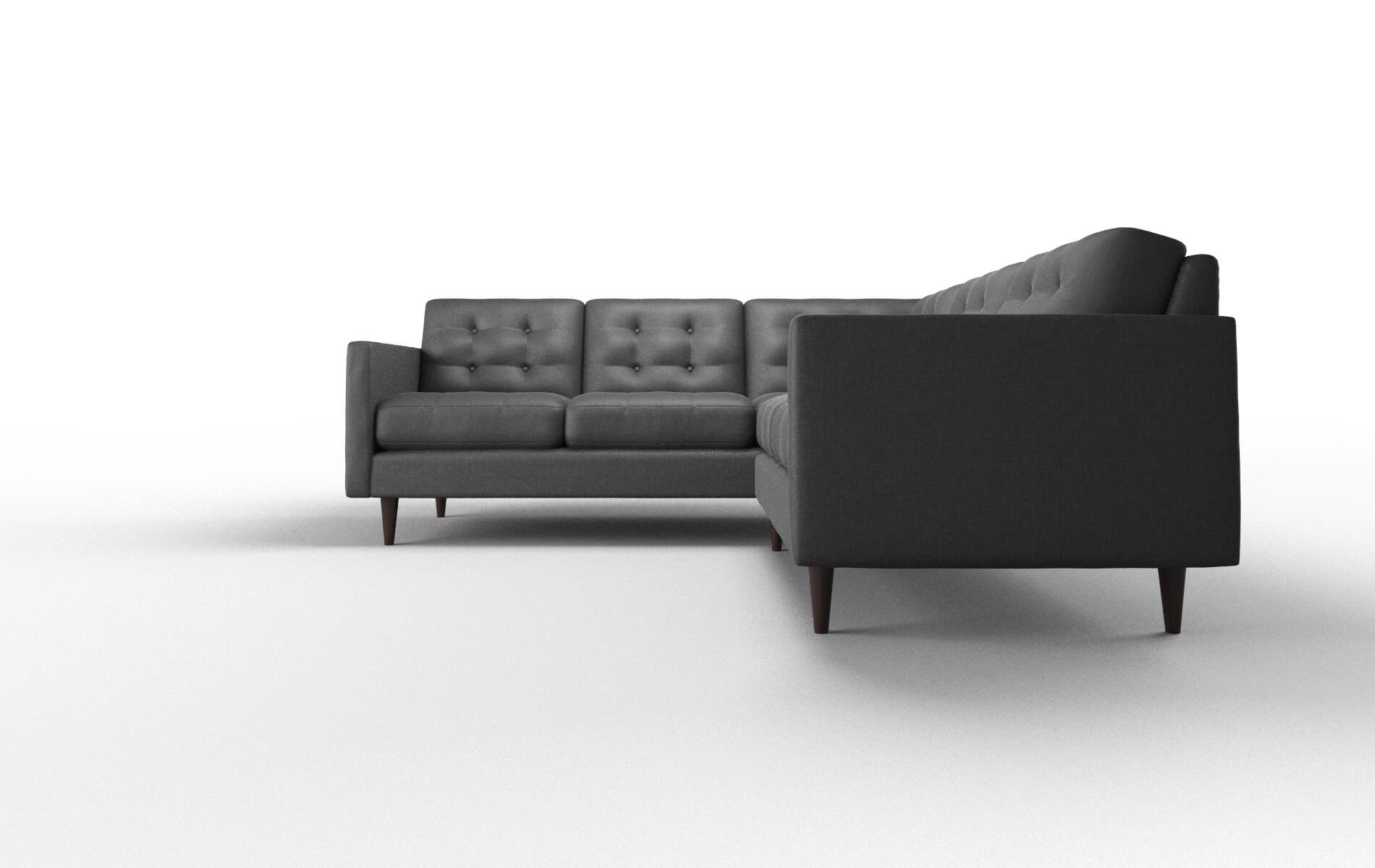 Oslo Sosoftness 54 Sectional espresso legs 5