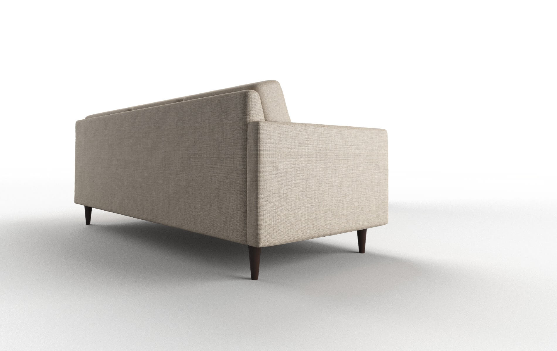 Oslo Sosoftness 74 Sectional espresso legs 3