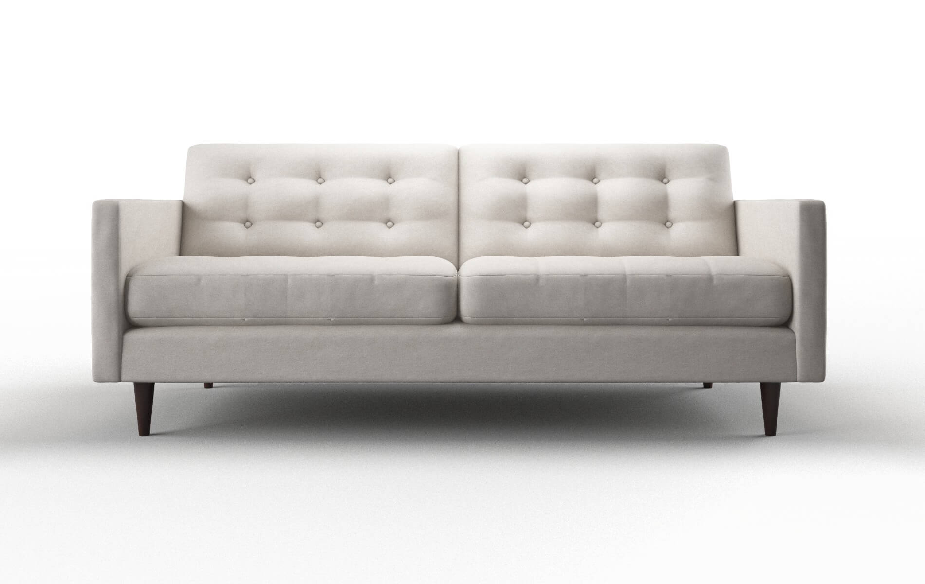 Oslo Suave Dove Sofa espresso legs 1