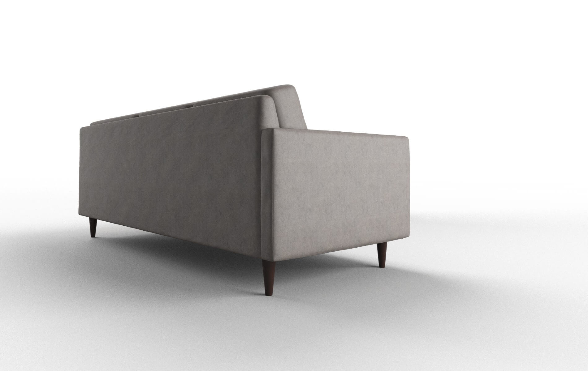 Oslo Suave Slate Sectional espresso legs 3