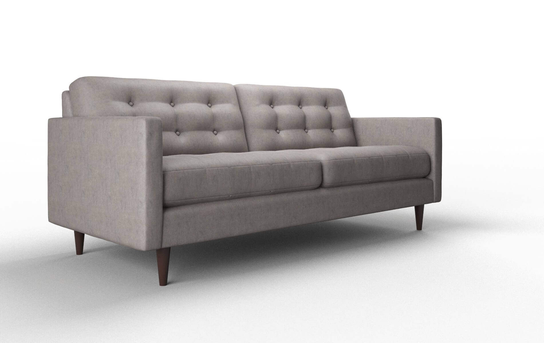 Oslo Suave Slate Sofa espresso legs 2