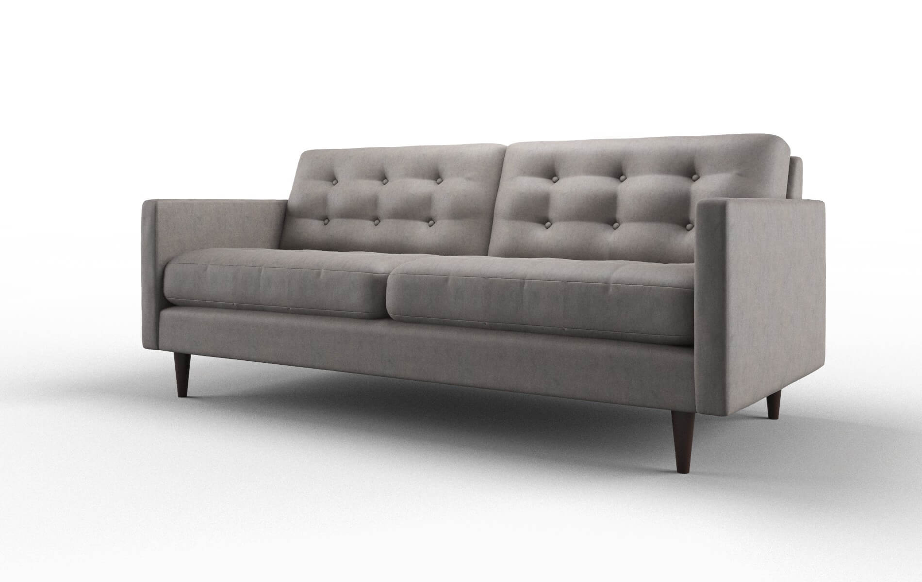 Oslo Suave Slate Sofa espresso legs 4