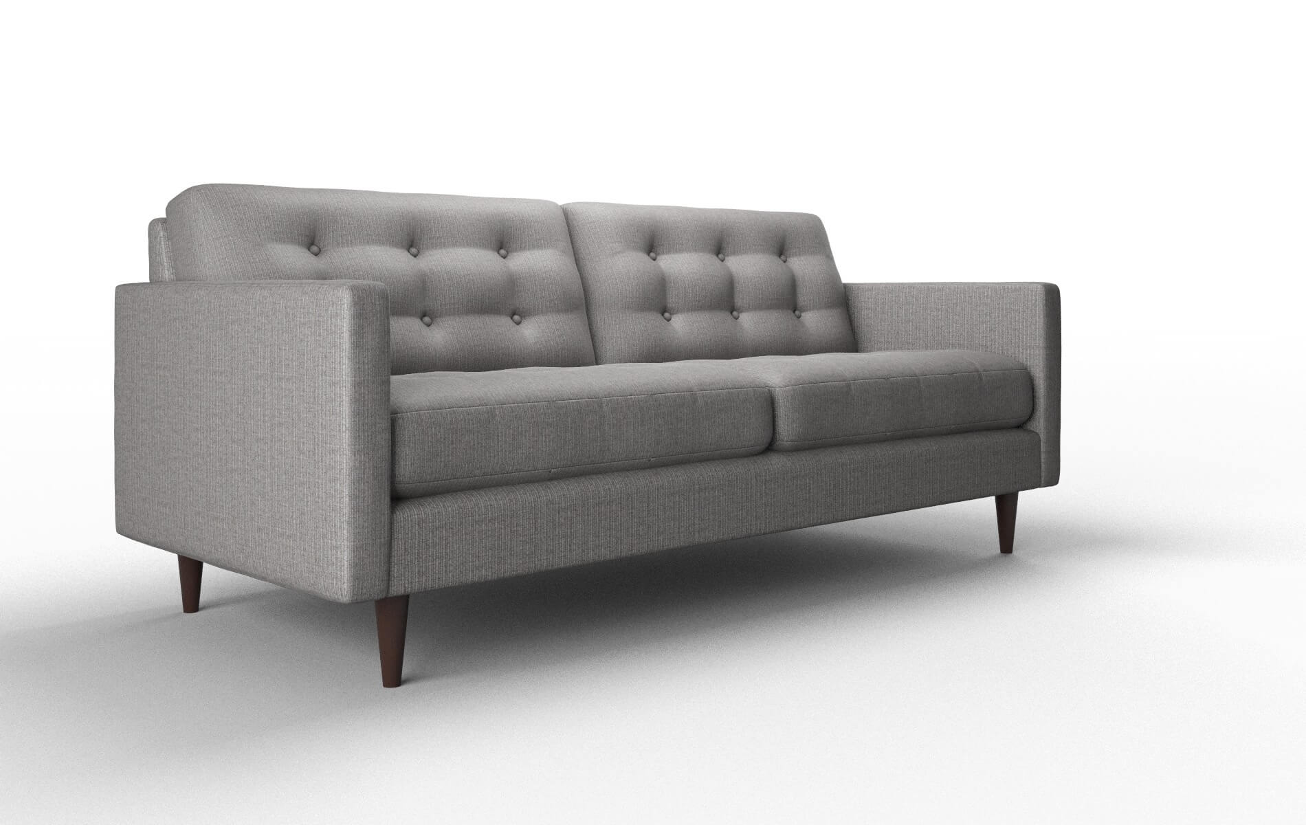 Oslo Terrain Oatmeal Sofa espresso legs 2