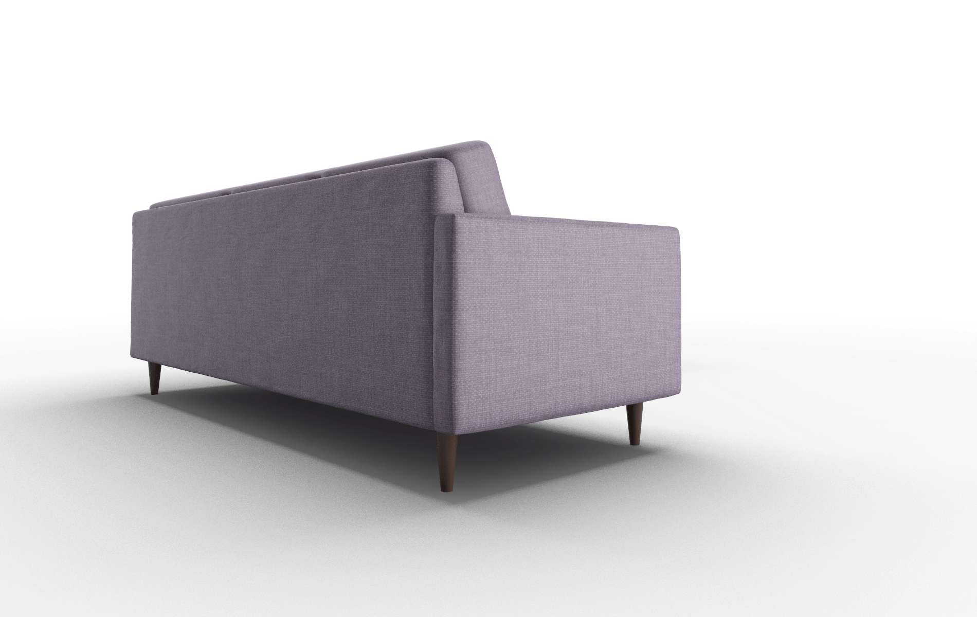 Oslo Tess Blackberry Sectional espresso legs 3