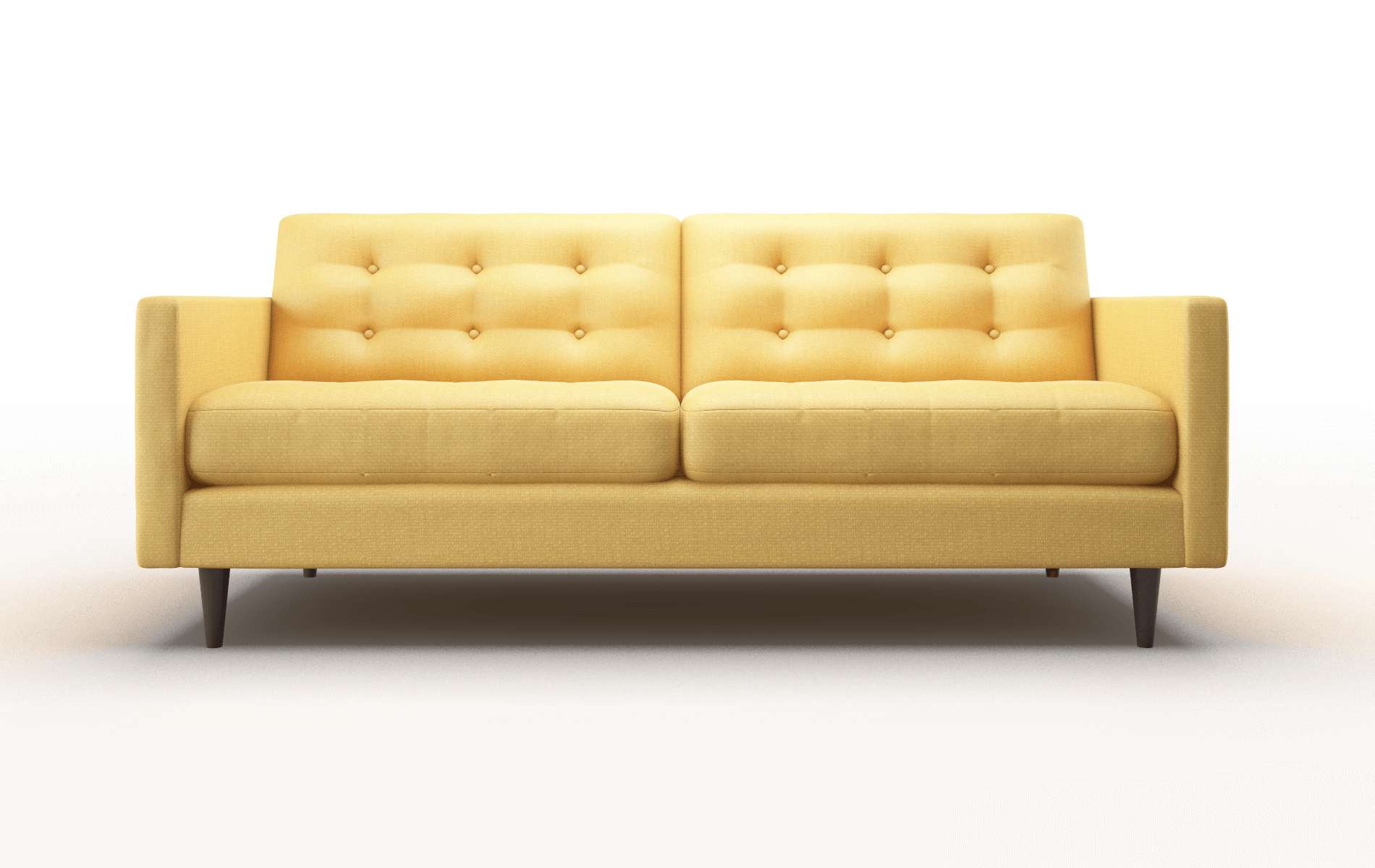 Oslo Tess Turmeric Sofa espresso legs 1