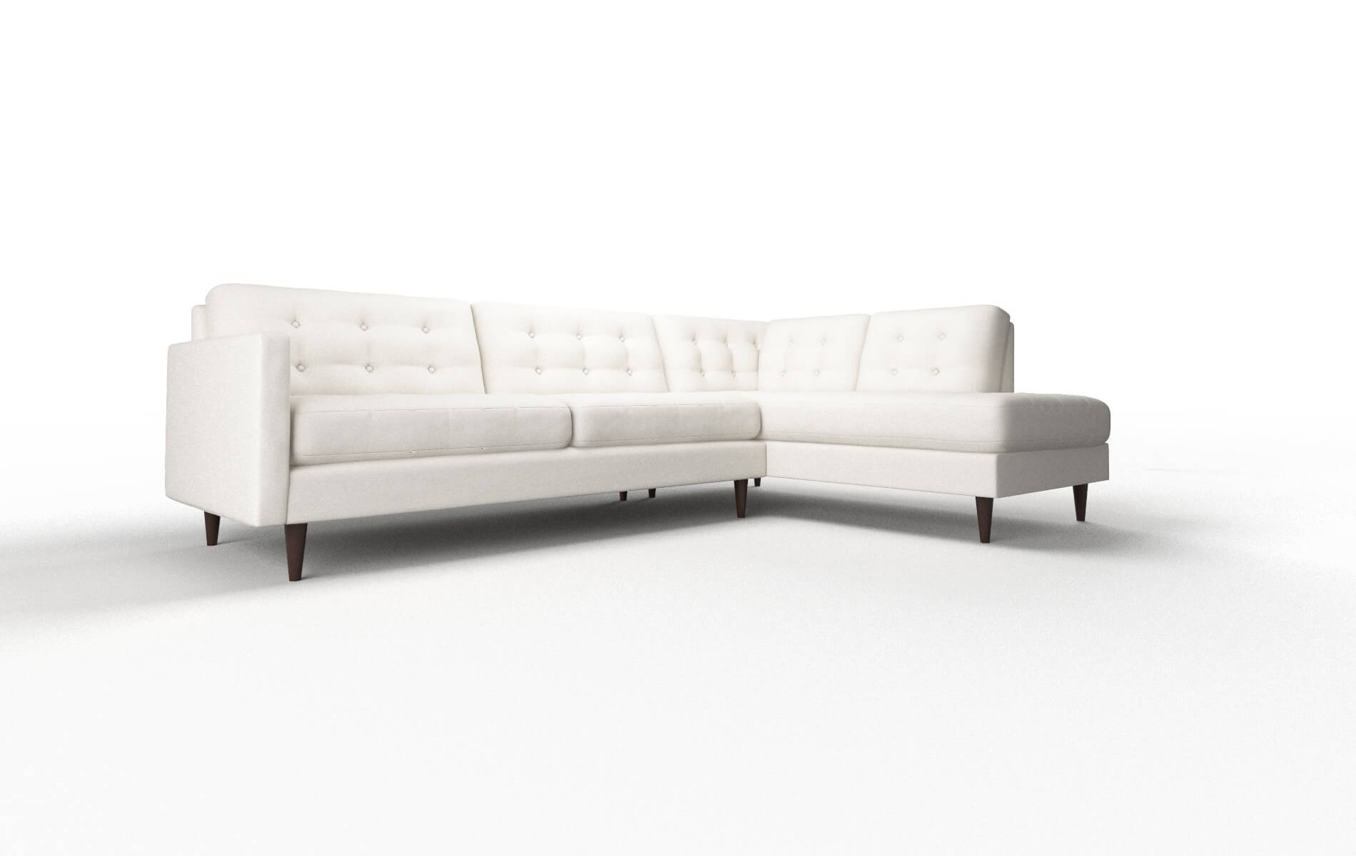 Oslo Venice Eggshell Panel espresso legs 2