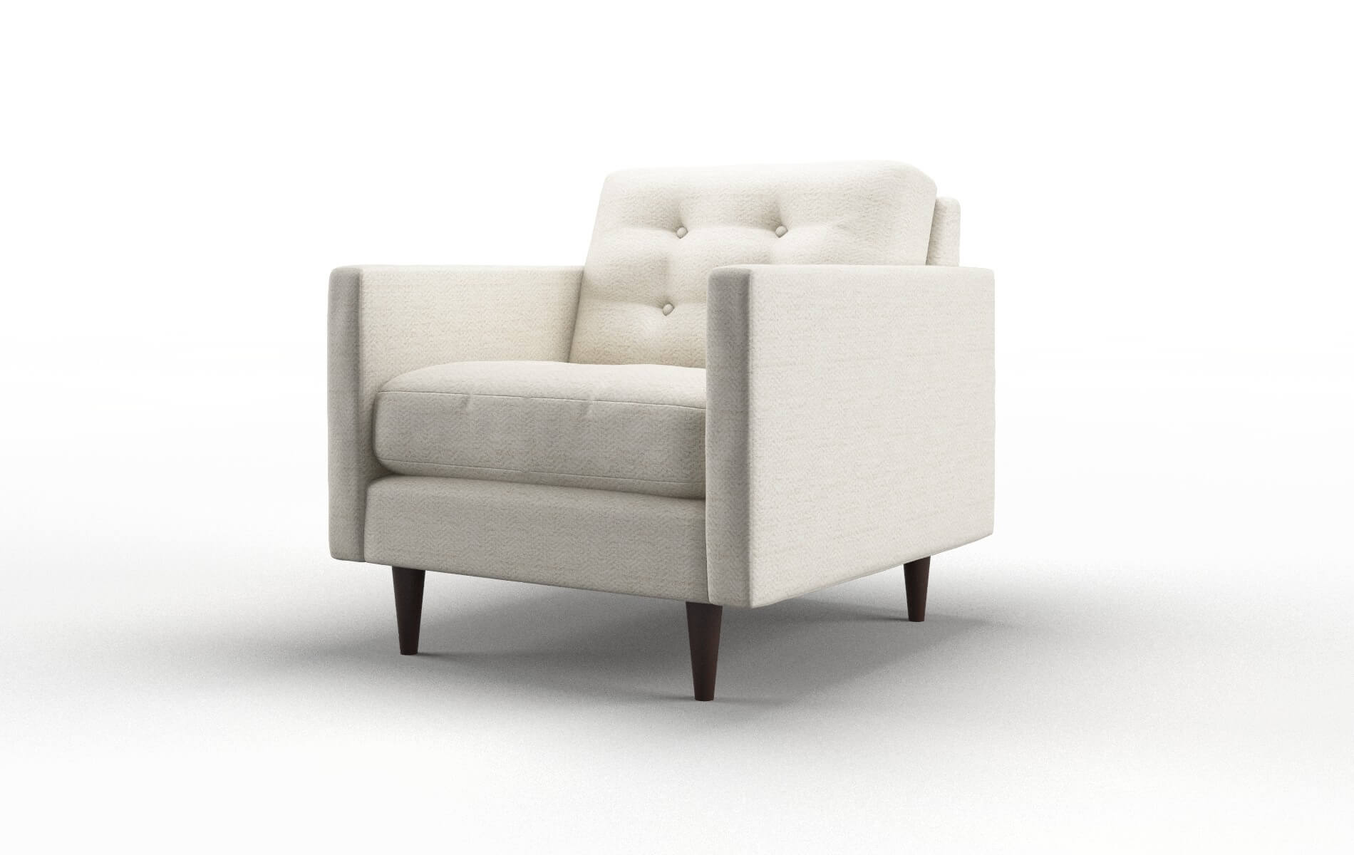 Oslo Venus Cream Chair espresso legs 4