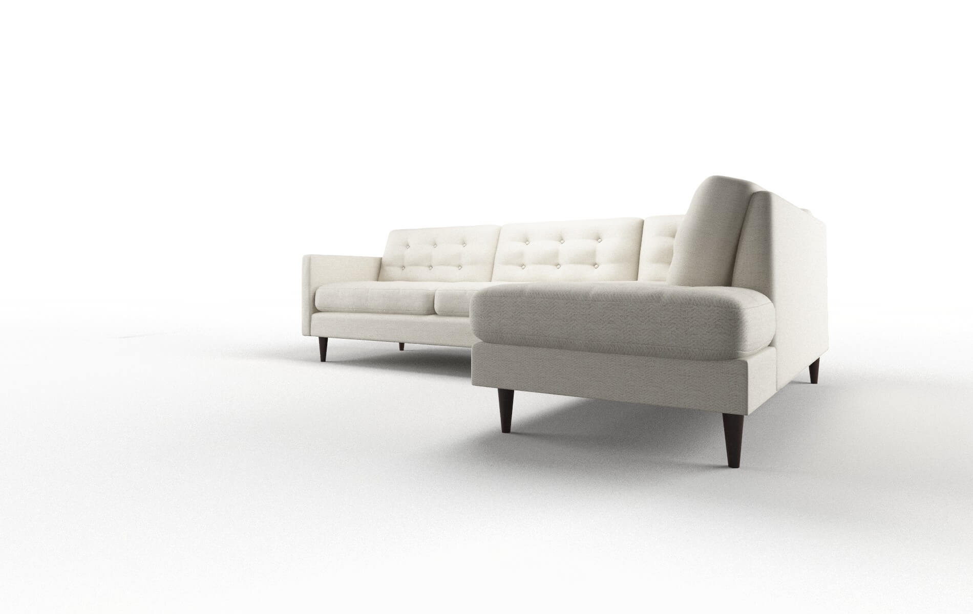 Oslo Venus Cream Panel espresso legs 4