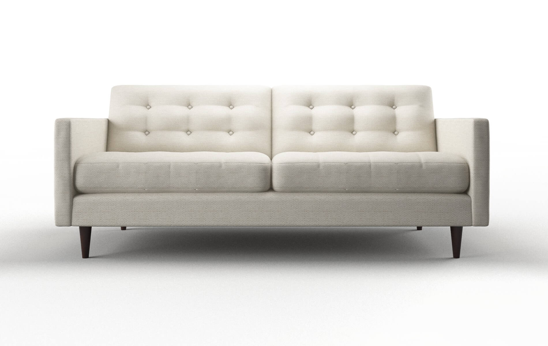 Oslo Venus Cream Sofa espresso legs 1