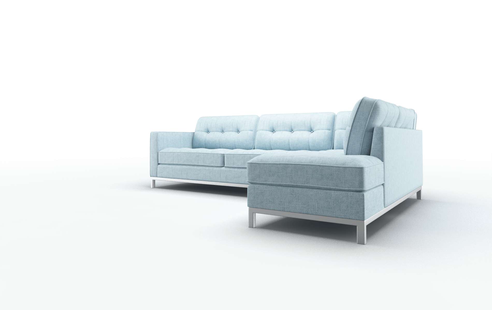 Oxford Atlas Turquoise Panel metal legs 4