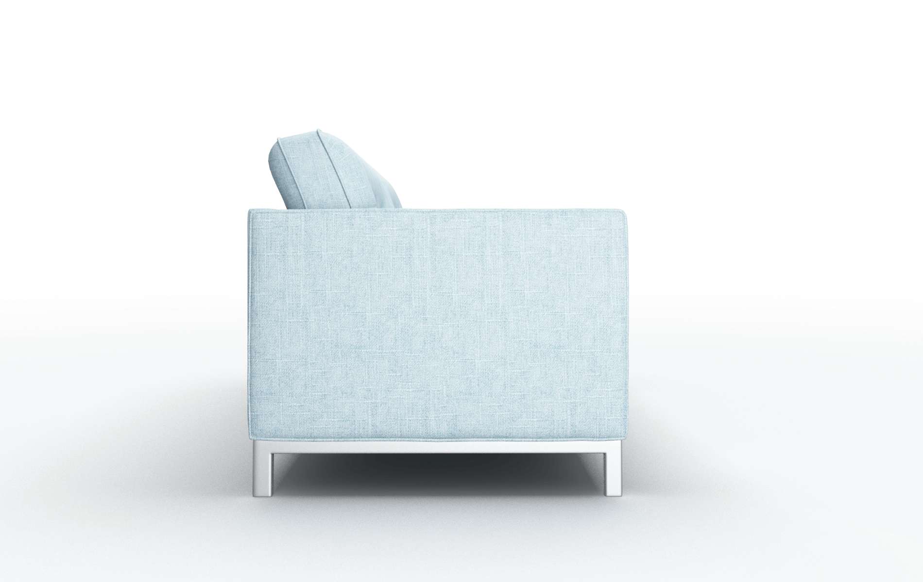 Oxford Atlas Turquoise Sofa metal legs 3