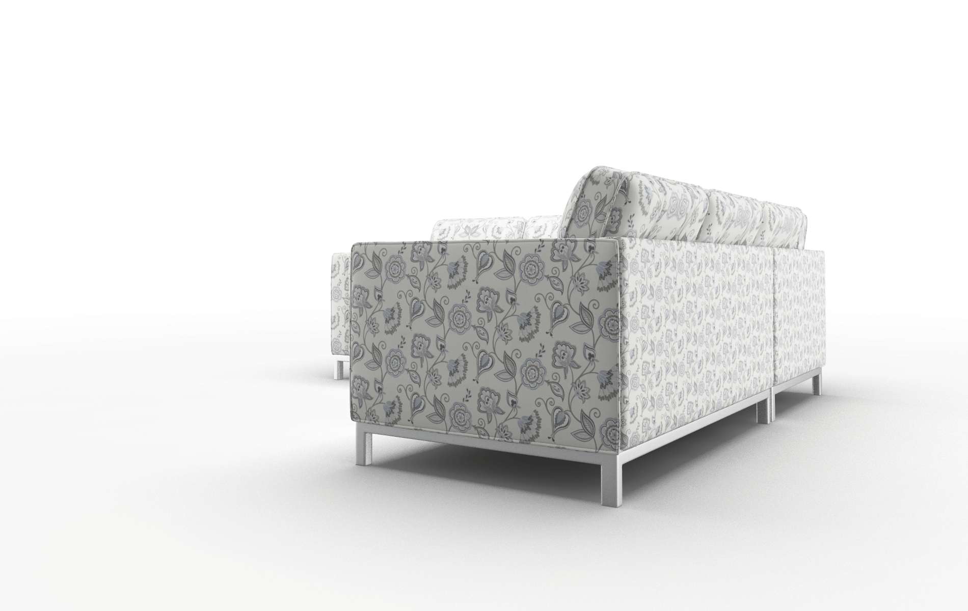 Oxford Avignon Sky Sectional metal legs 4