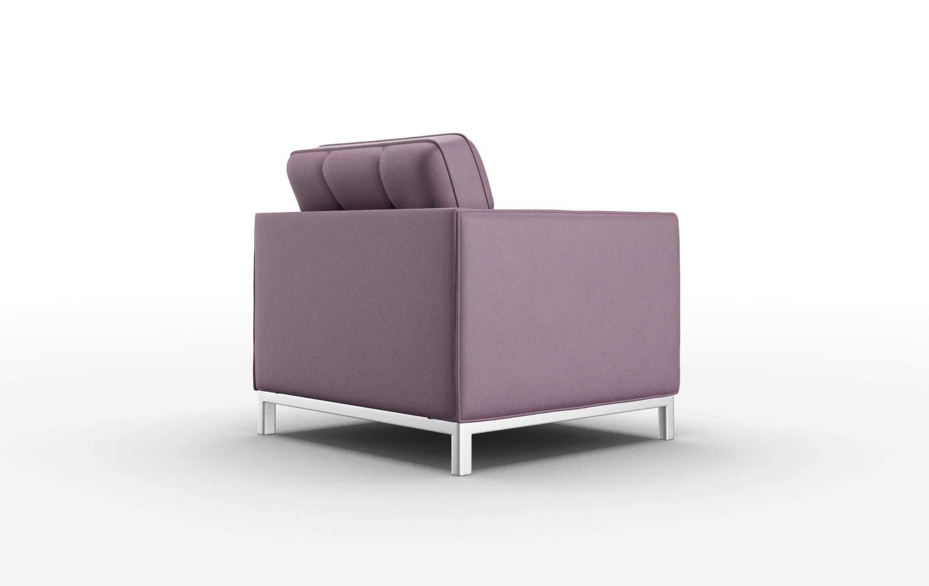 Oxford Bella Aubergine Chair metal legs 5