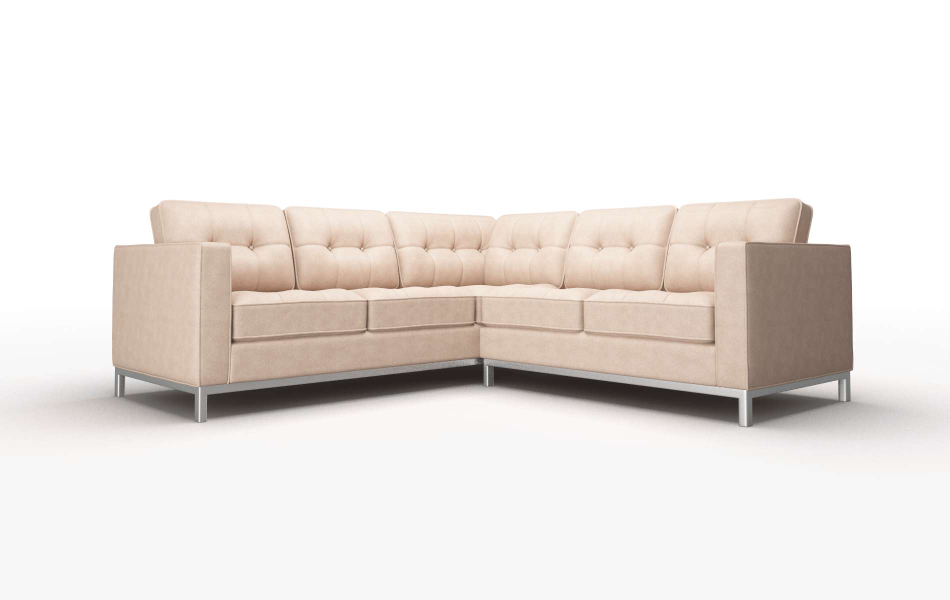 Oxford Bella Cocoa Sectional metal legs 1