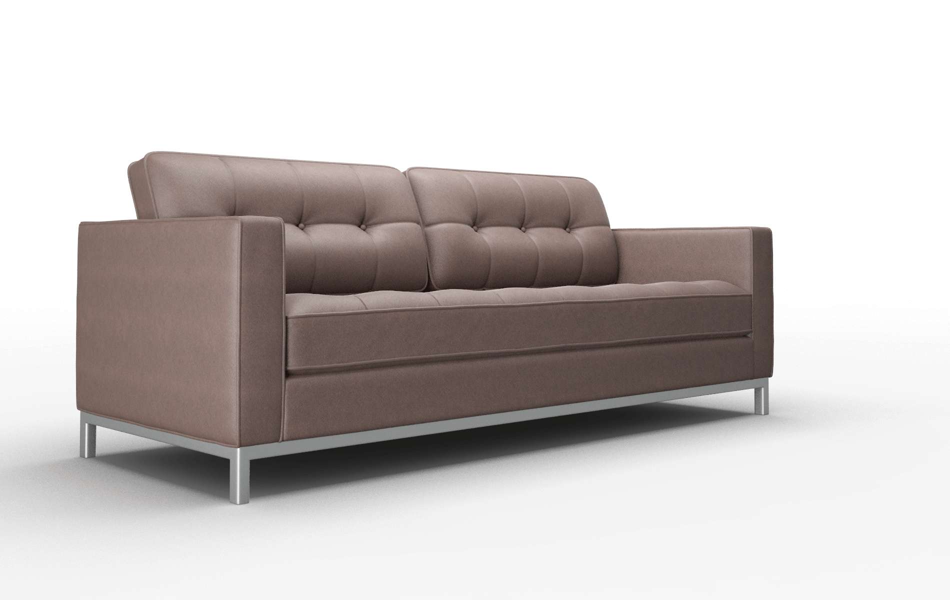 Oxford Bella Espresso Sofa metal legs 2