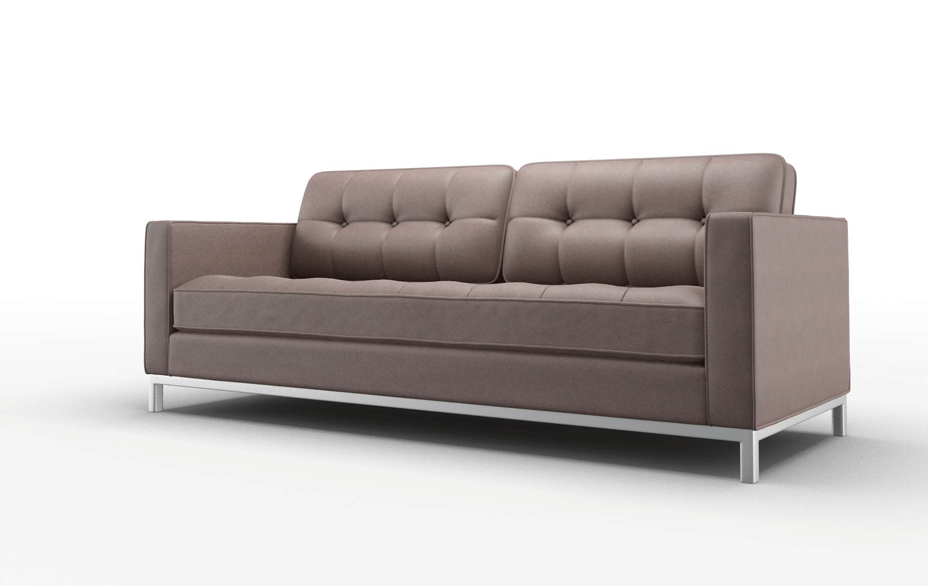 Oxford Bella Espresso Sofa metal legs 4