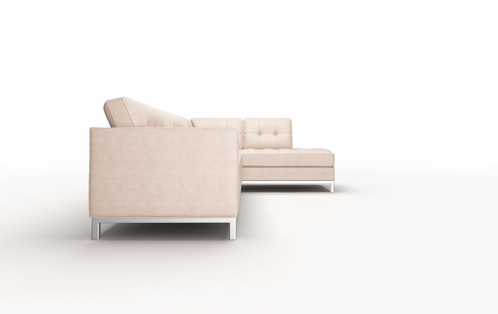 Oxford Bella Pewter Panel metal legs 3