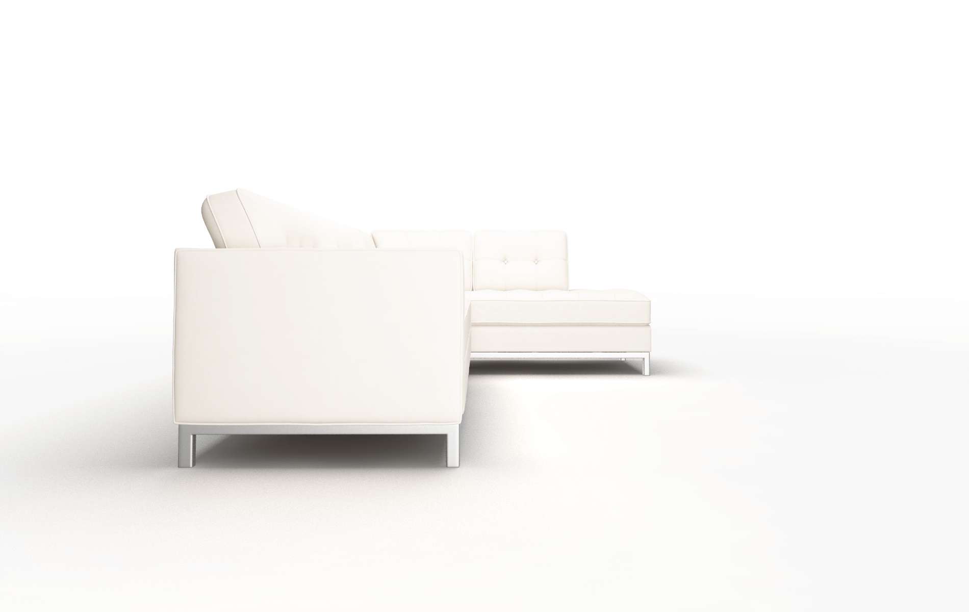 Oxford Blanche Milky Panel metal legs 3