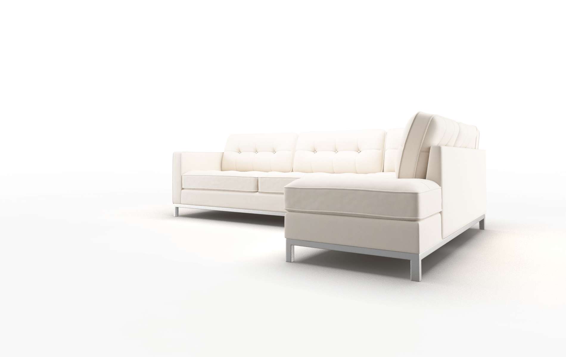 Oxford Blanche Milky Panel metal legs 4