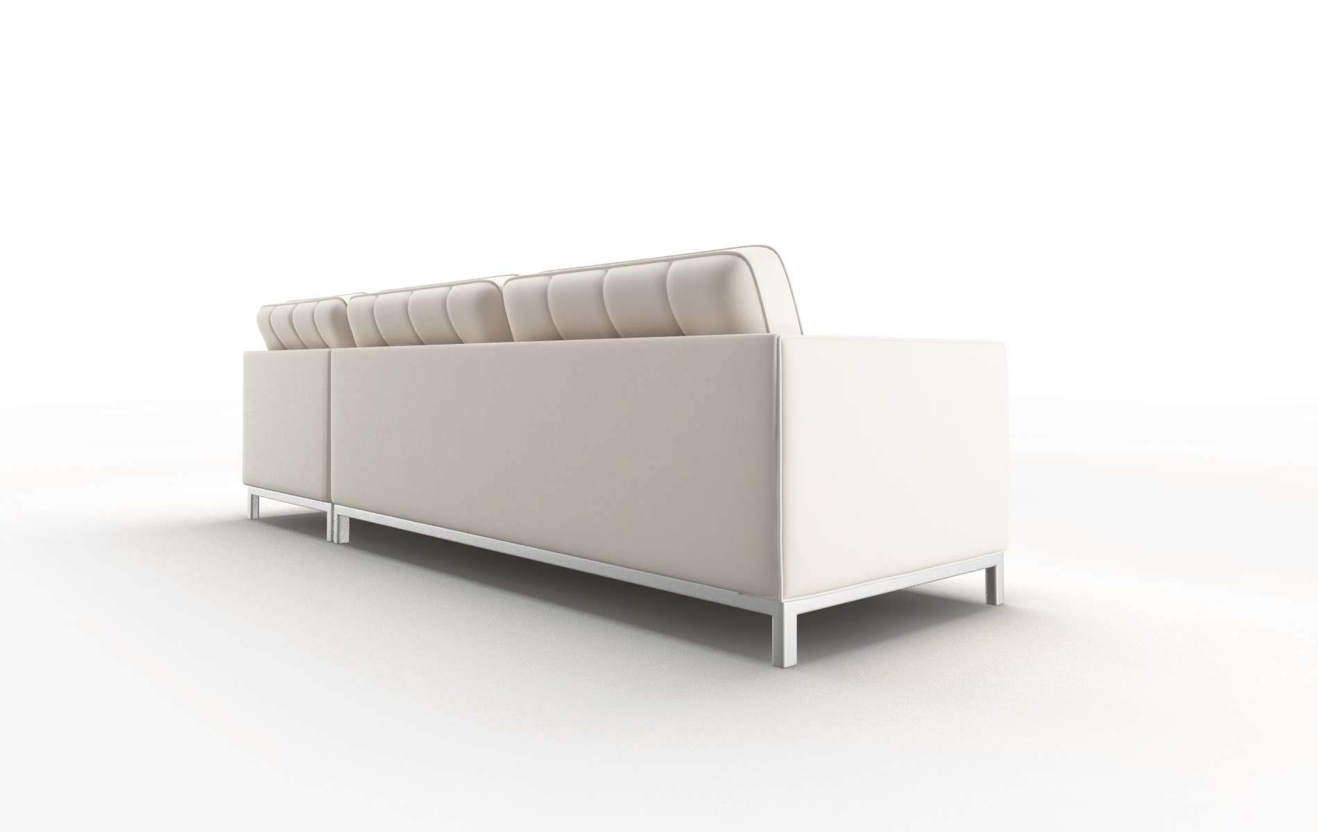 Oxford Blanche Milky Panel metal legs 5