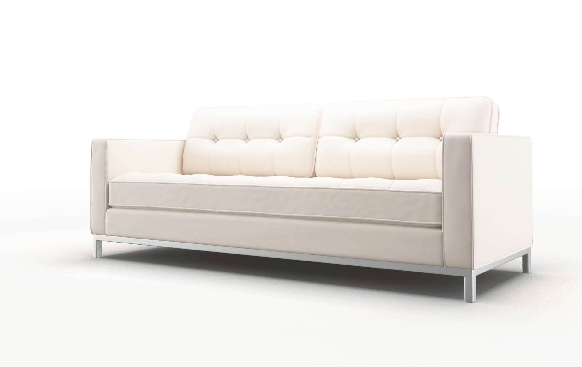Oxford Blanche Milky Sofa metal legs 4