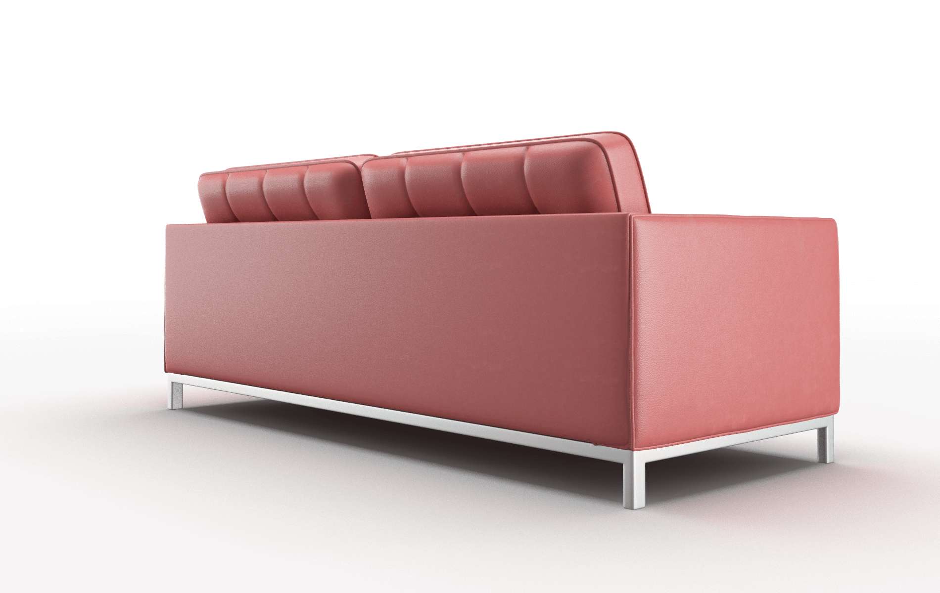 Oxford Dillion Cordovan Sofa metal legs 5