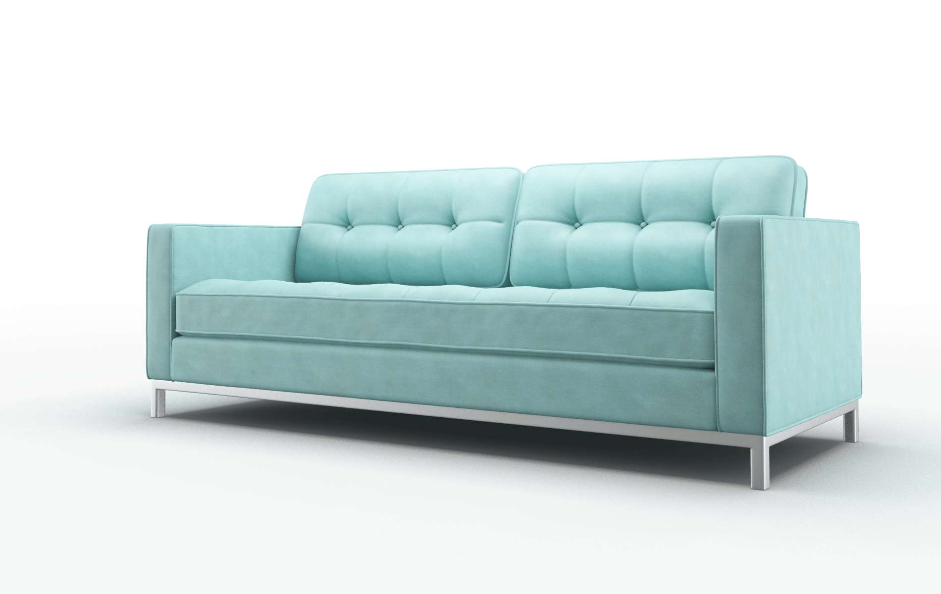 Oxford Dream_d French_blue Sofa metal legs 4