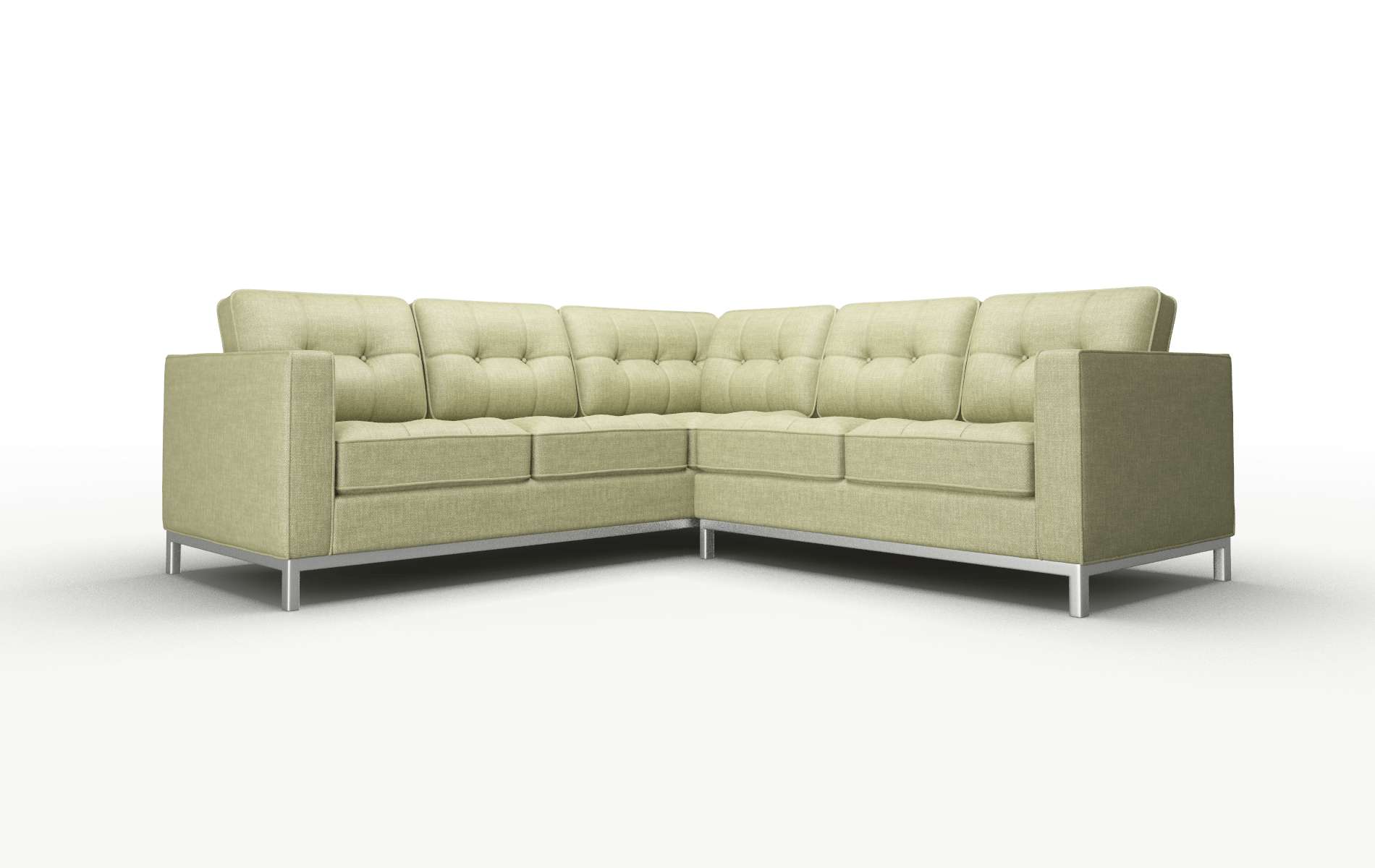 Oxford Durham Lime Sectional metal legs 1