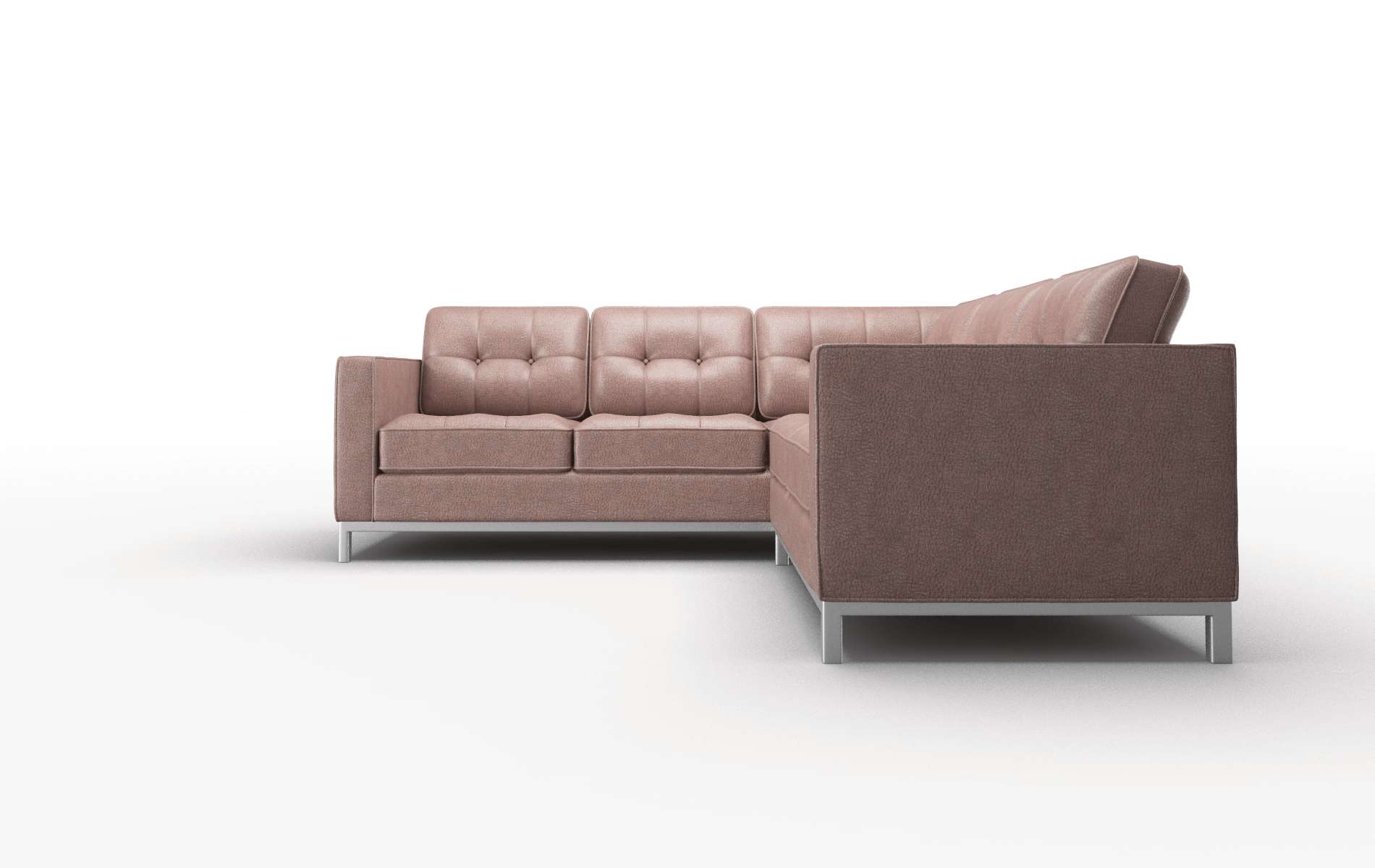 Oxford Ford Brown Sectional metal legs 5