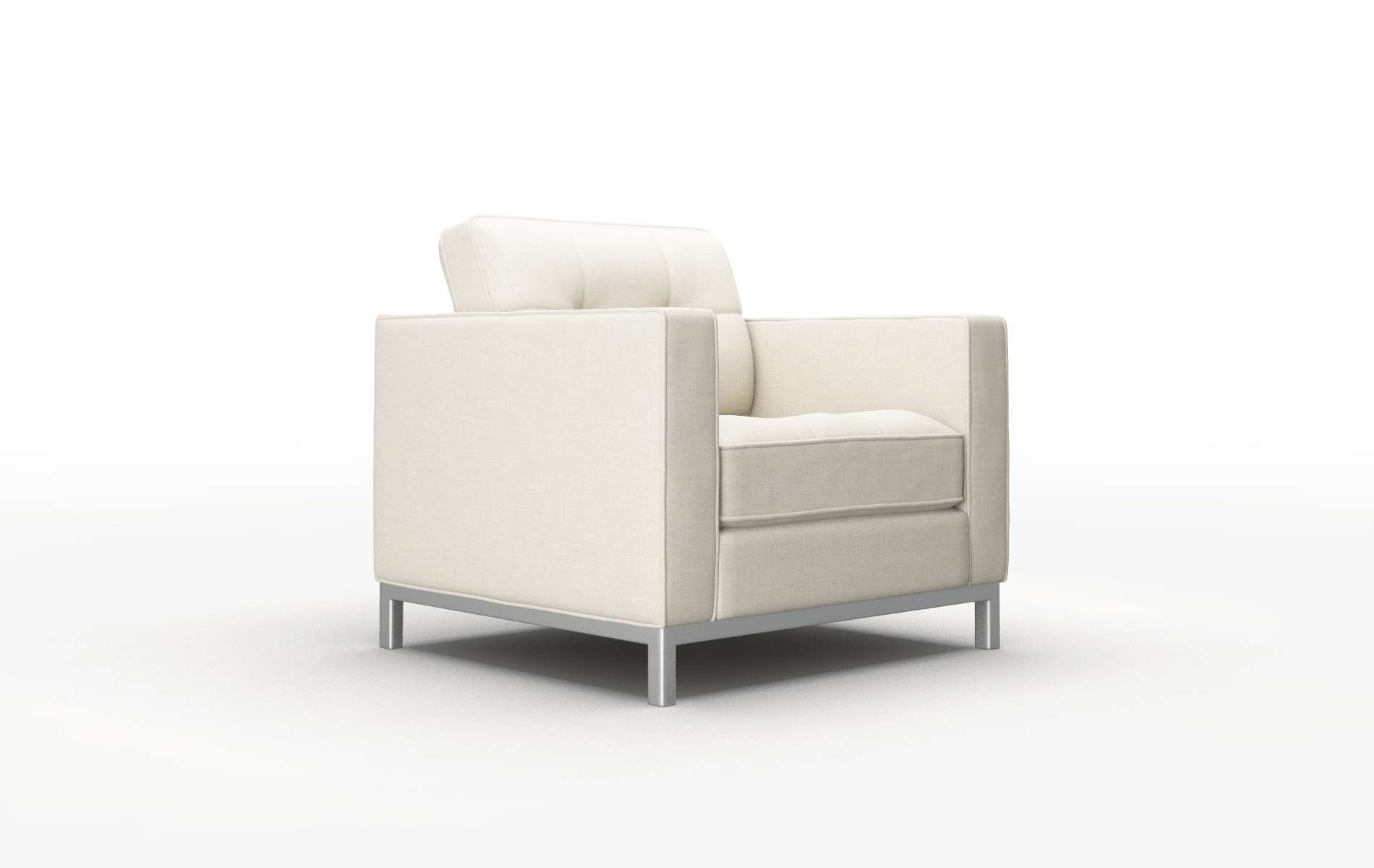 Oxford Keylargo Almond Chair metal legs 2