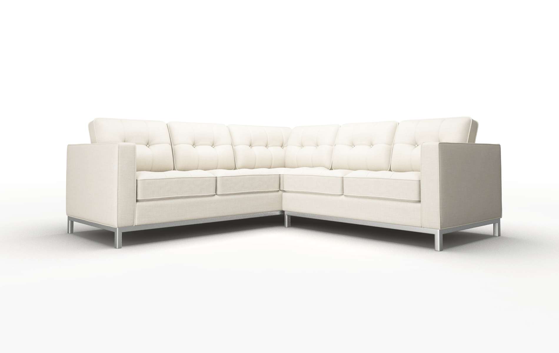 Oxford Keylargo Almond Sectional metal legs 1