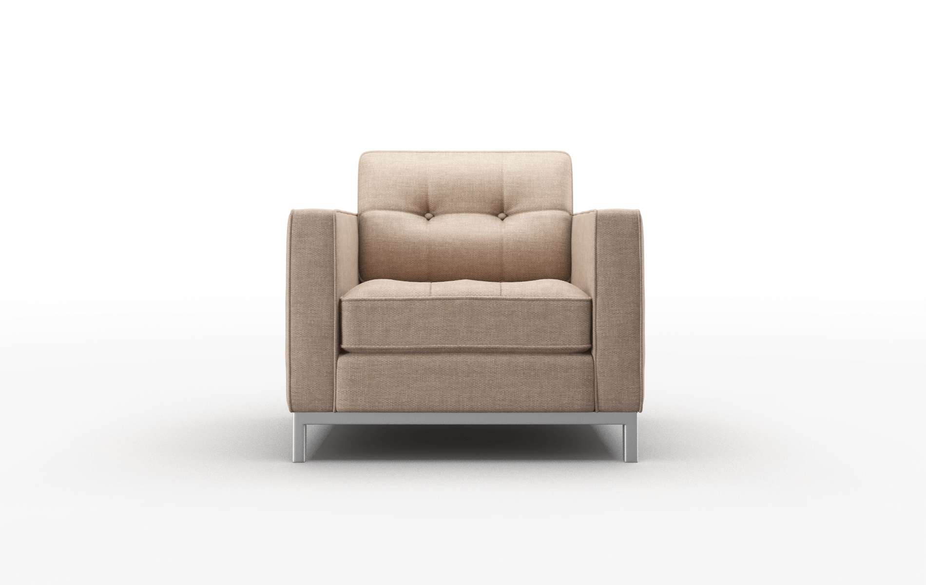 Oxford Keylargo mink Chair Metal Legs  1