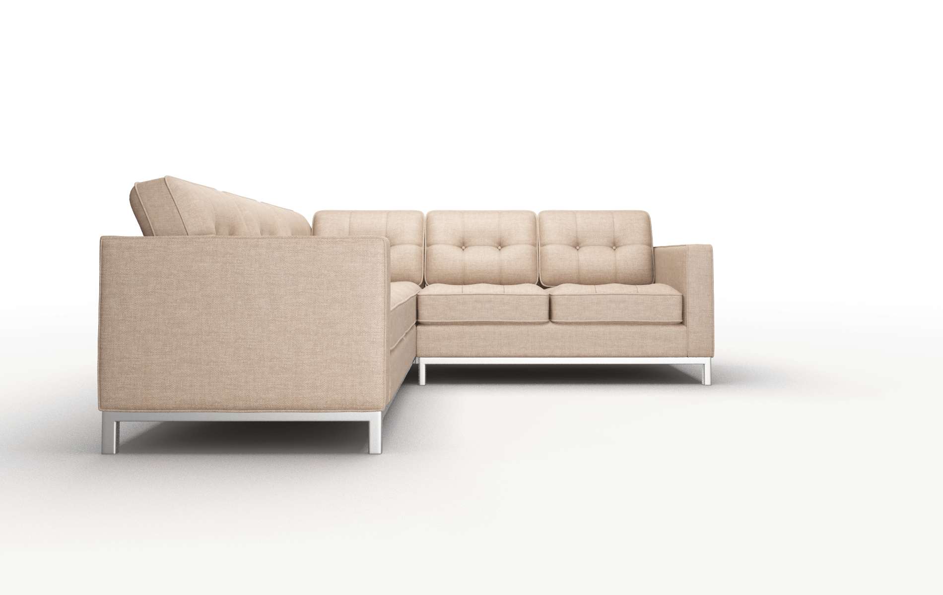 Oxford Keylargo Mink Sectional metal legs 2