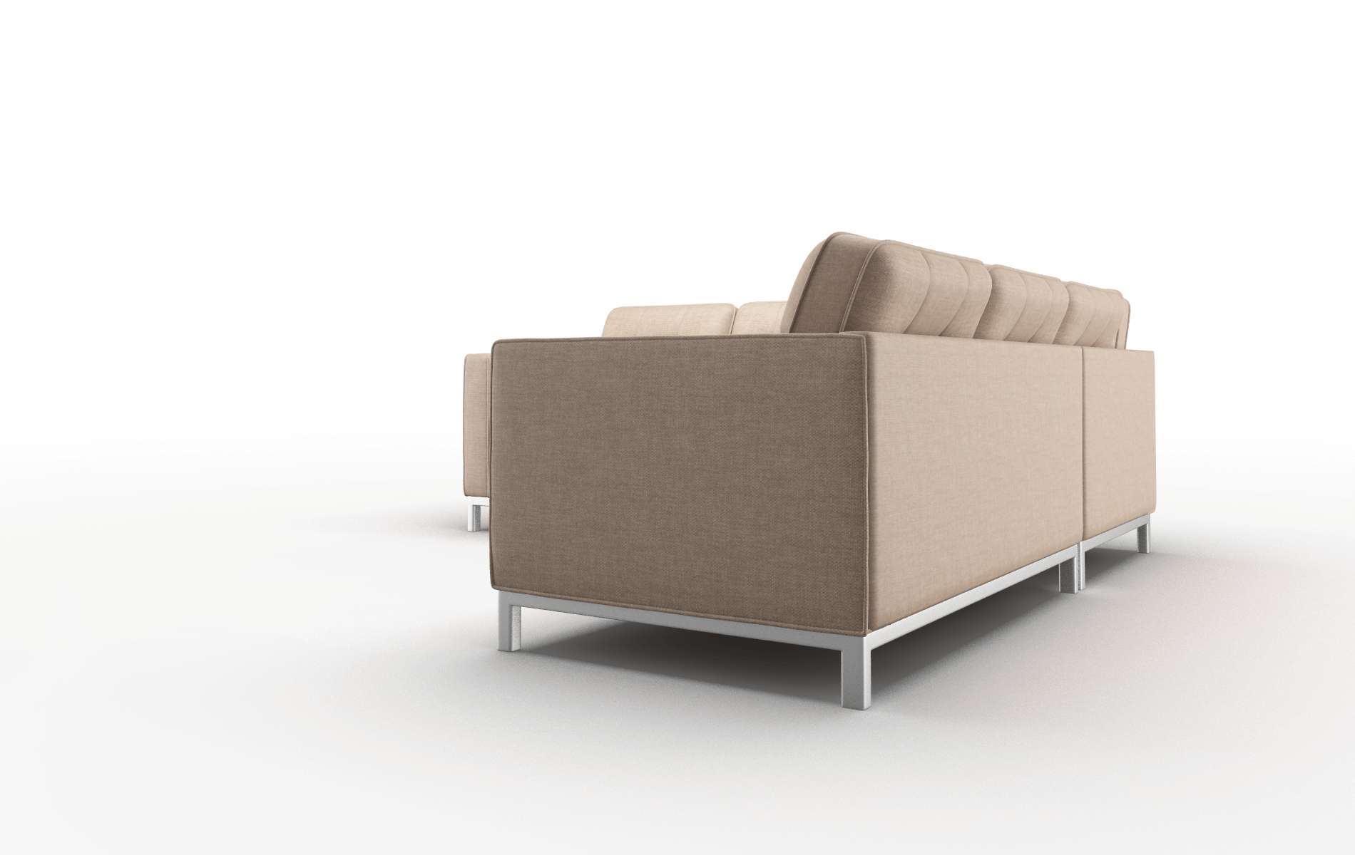 Oxford Keylargo Mink Sectional metal legs 4