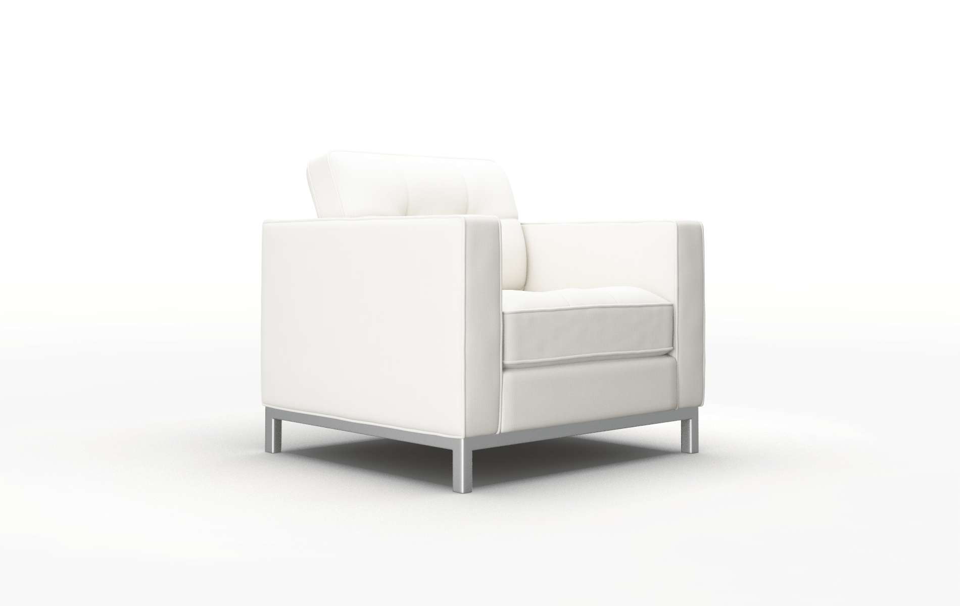 Oxford Keylargo Oatmeal Chair metal legs 2