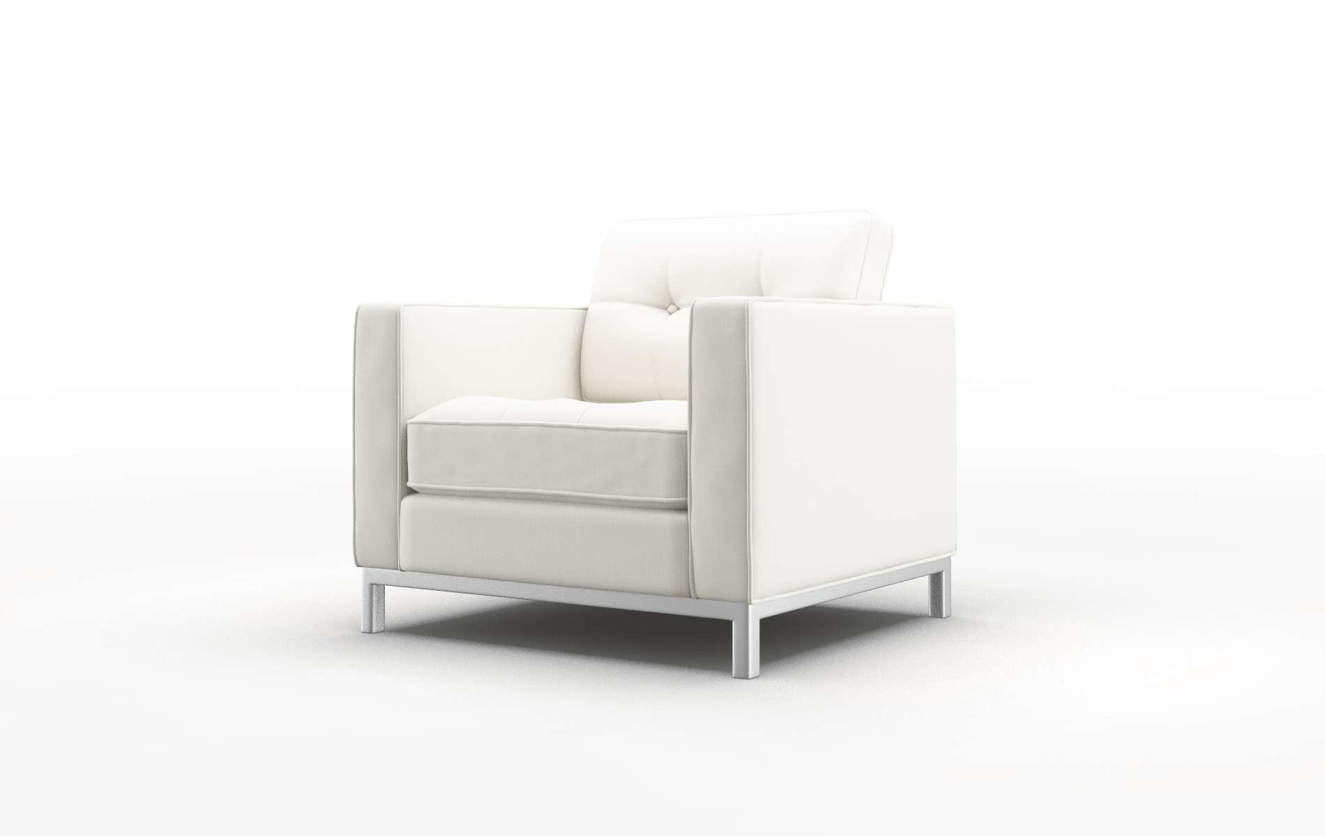 Oxford Keylargo Oatmeal Chair metal legs 4