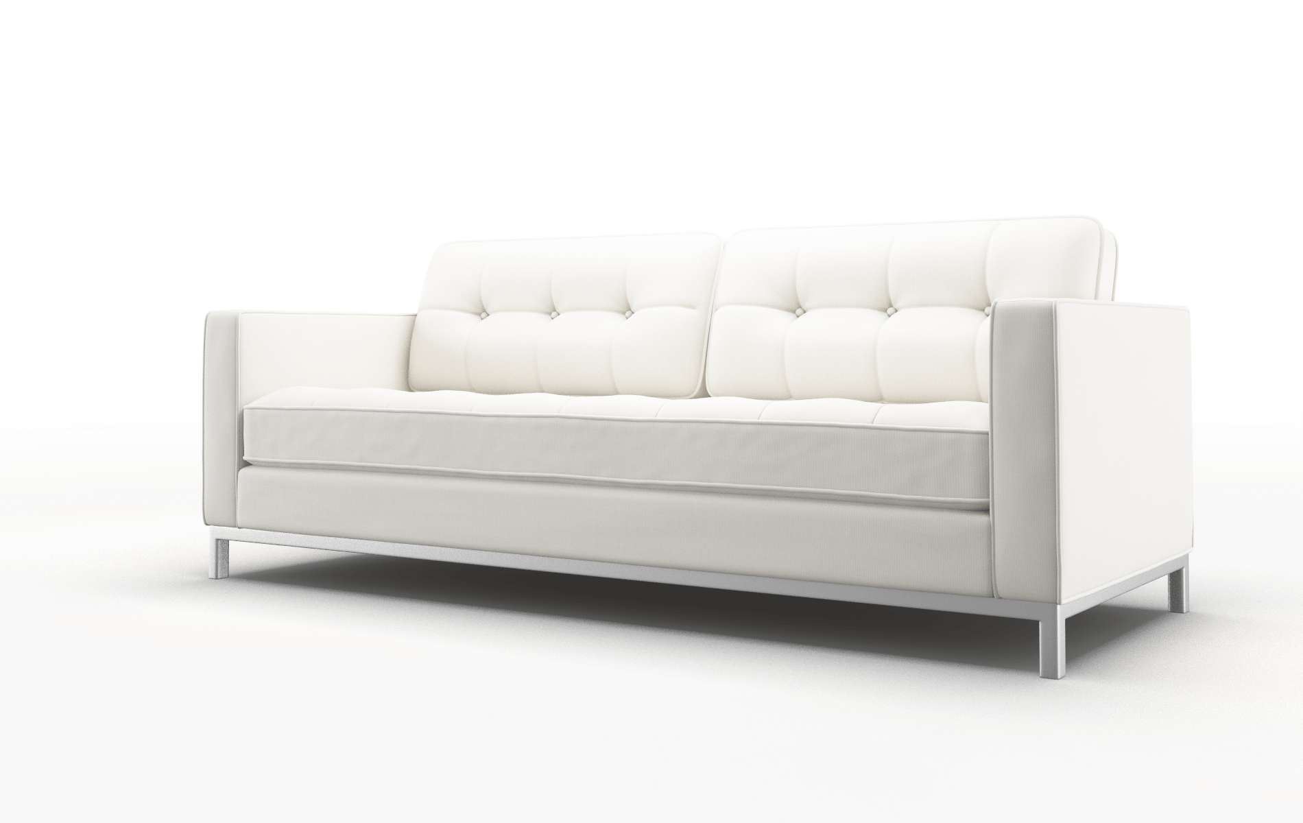 Oxford Keylargo Oatmeal Sofa metal legs 4